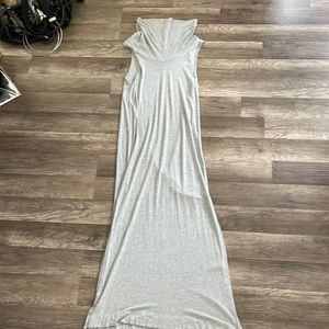 Anthropologie/ long dress/ turtle neck/ soft material